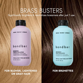 Bondbar label closeup showing ingredients and sulfate-free callout