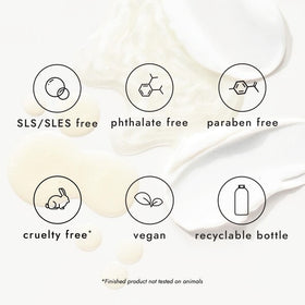 Bondbar shampoo lather on hand showing creamy hydration for hair