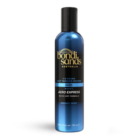 Bondi Sands front can showing product and quick tan benefit