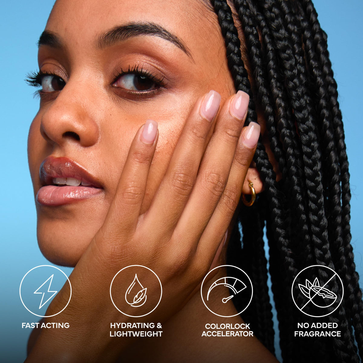 Bondi Sands before and after skin showing natural, streak-free result