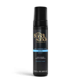 Bondi Sands front bottle shot showing product and packaging benefit