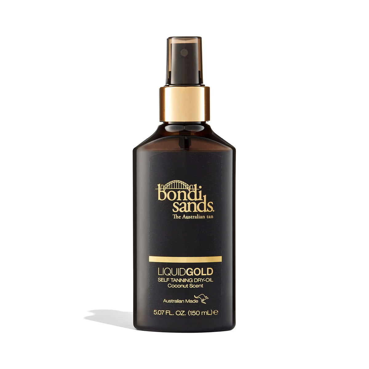 Bondi Sands front packaging showing bottle and label for instant recognition and trust