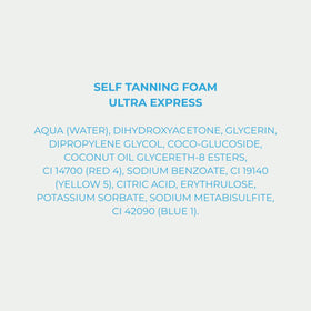 Bondi Sands ingredients list close-up showing formulation transparency benefit