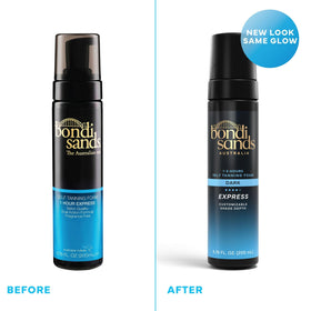 Bondi Sands close-up of lightweight mousse texture for smooth spread