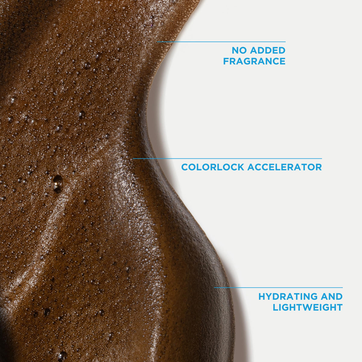 Bondi Sands packaging label detail highlighting ColourLock Accelerator benefit