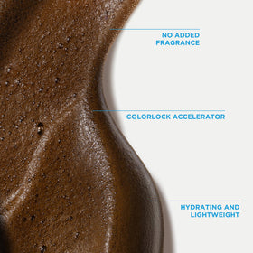 Bondi Sands packaging label detail highlighting ColourLock Accelerator benefit