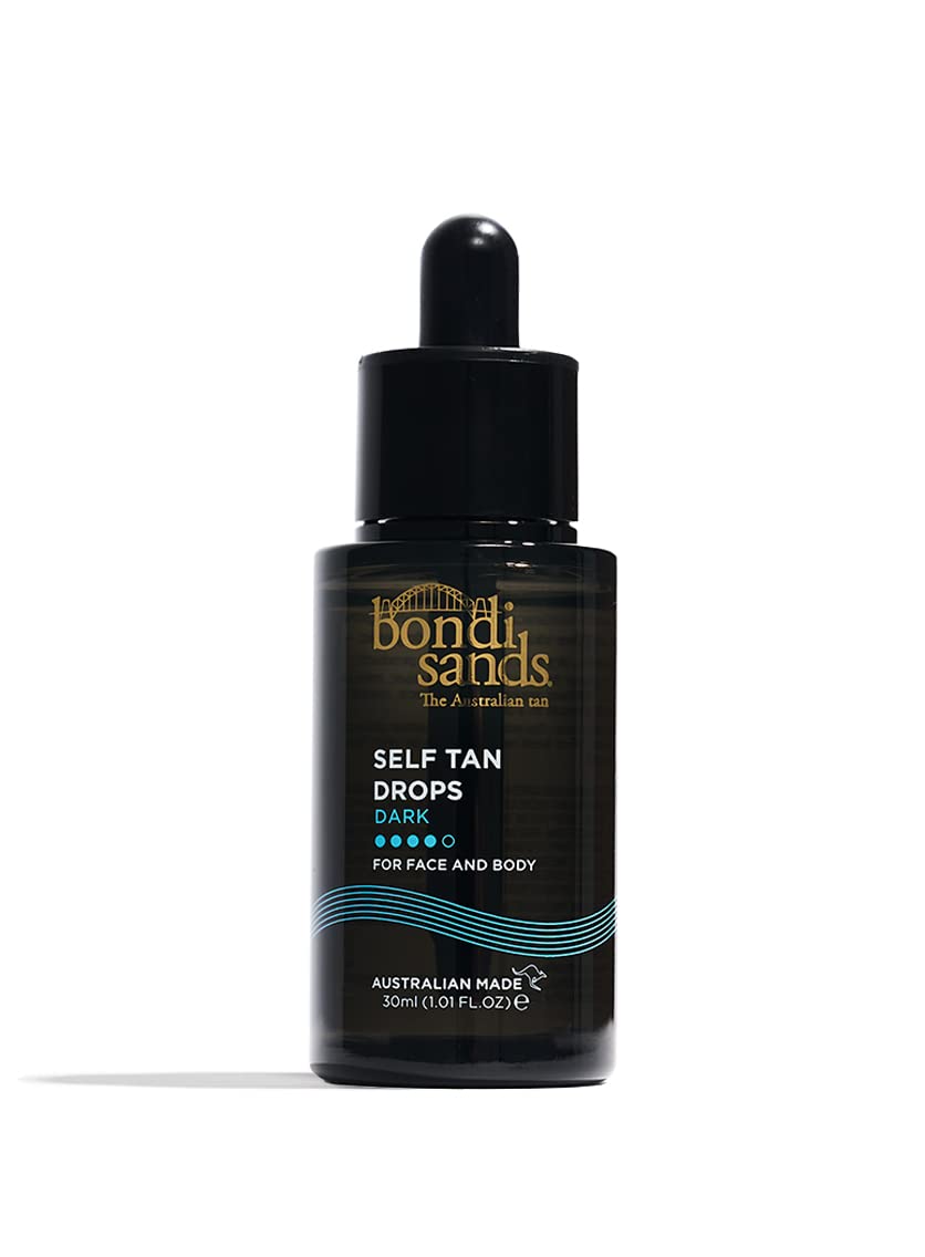 Bondi Sands front bottle shot highlighting compact travel-friendly size
