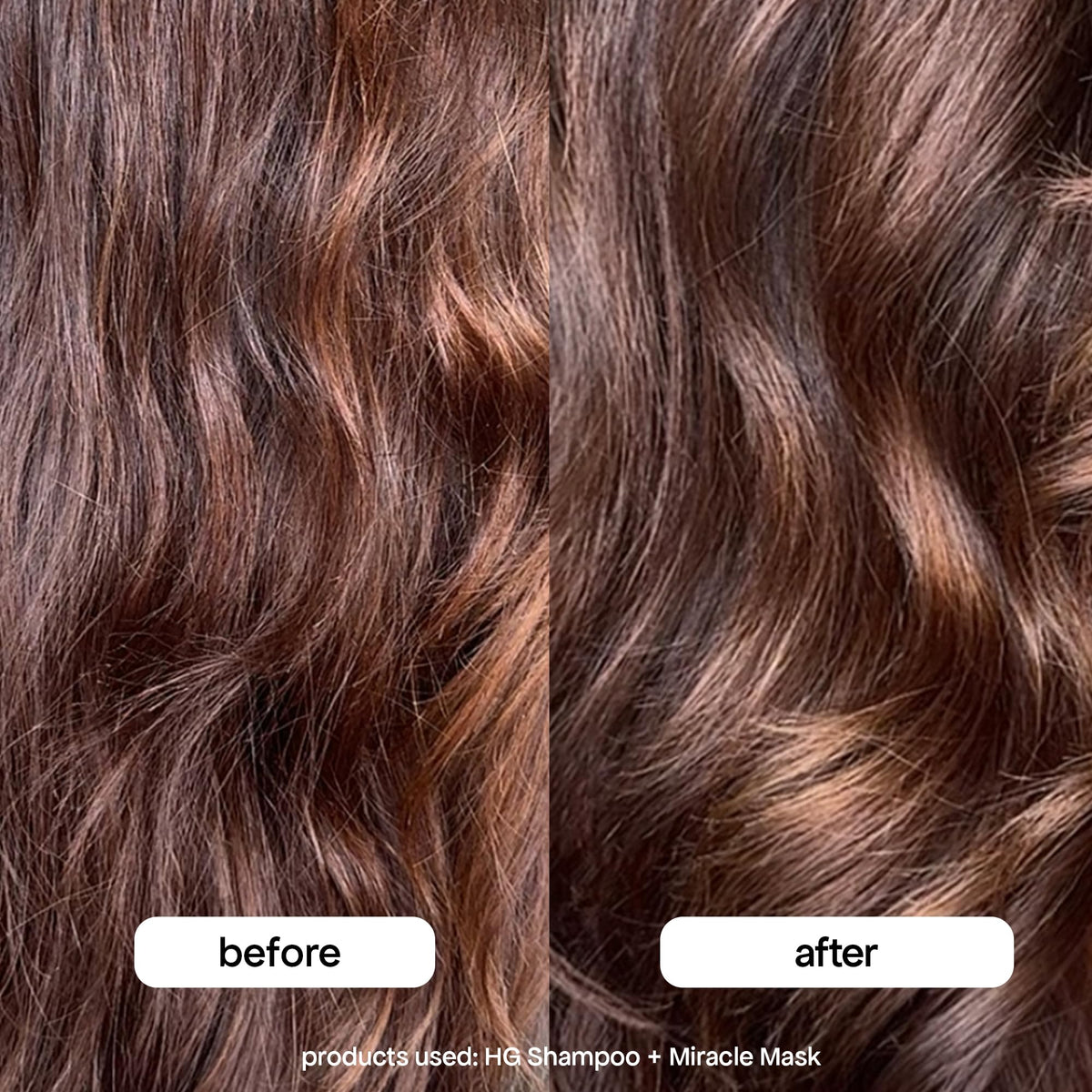 BONDIBOOST being applied to damp hair for deep conditioning