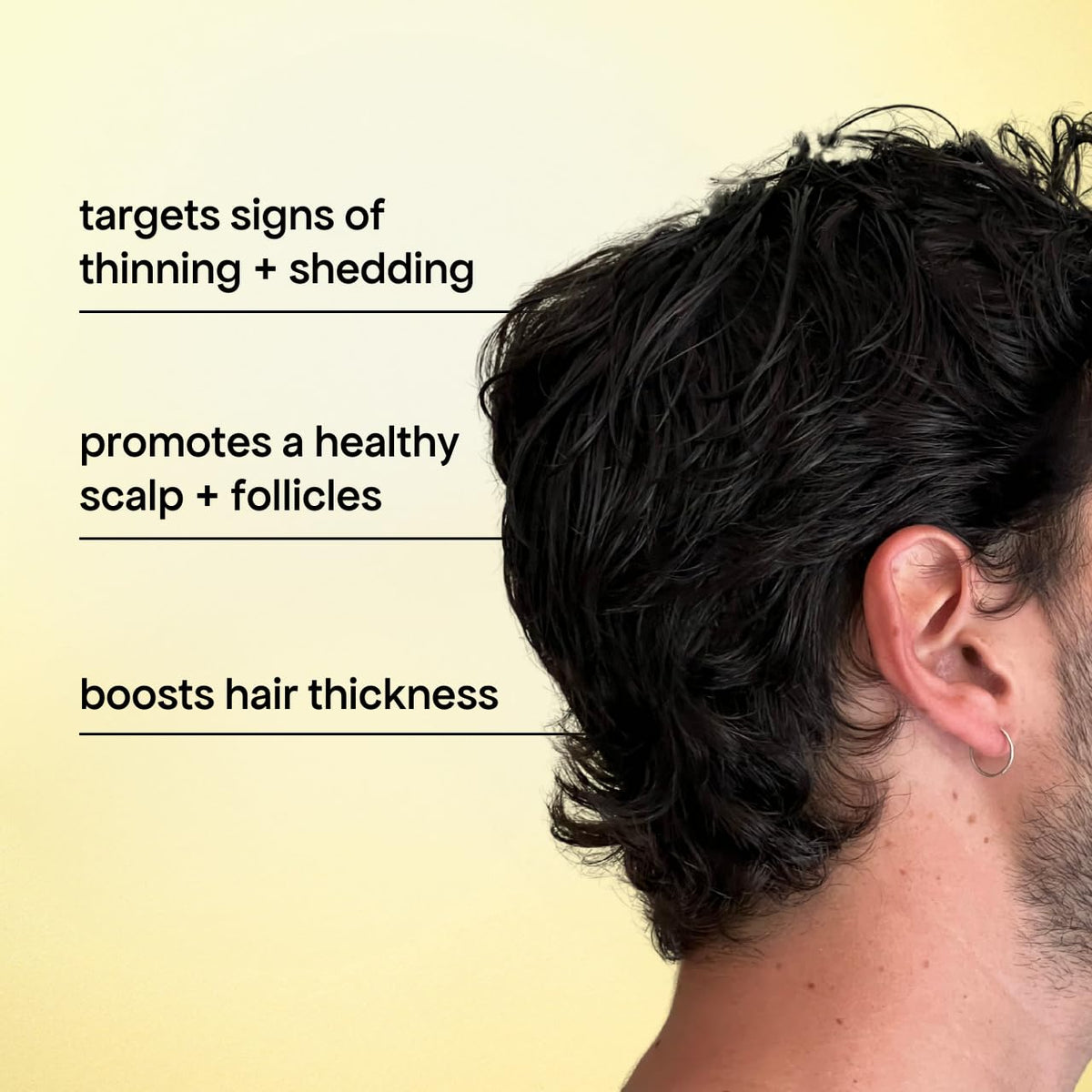 BONDIBOOST back label ingredient list highlighting clean formula benefits