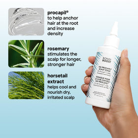 BONDIBOOST bottle on bath counter suggesting convenient everyday use
