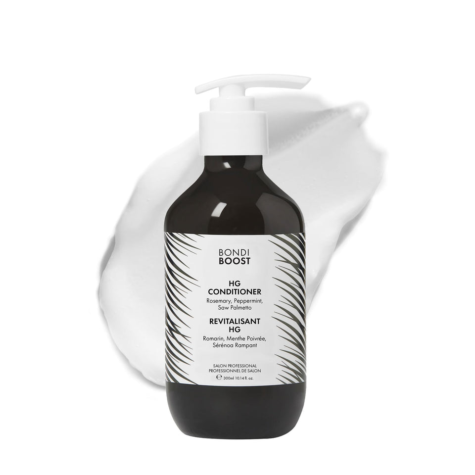 BONDIBOOST front bottle view showing product branding and size benefit