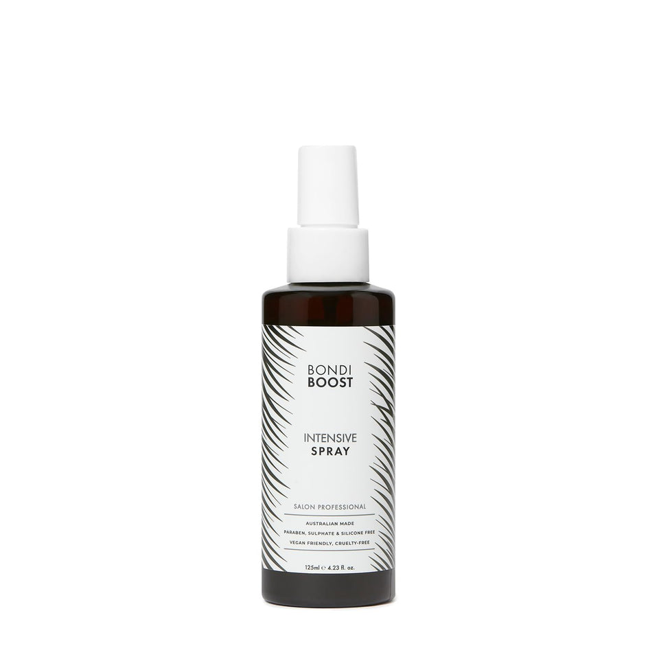 BONDIBOOST front bottle showing product and benefit of fuller hair