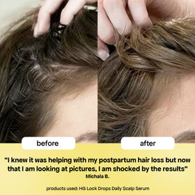 BondiBoost paired with HG shampoo and conditioner for boosted routine benefit