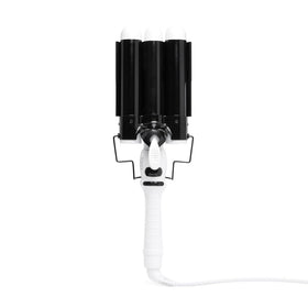 BONDIBOOST front view showing triple 32mm barrels and sleek profile for quick styling
