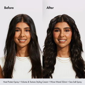 BONDIBOOST side-by-side with ruler to show 32mm barrel scale for loose waves