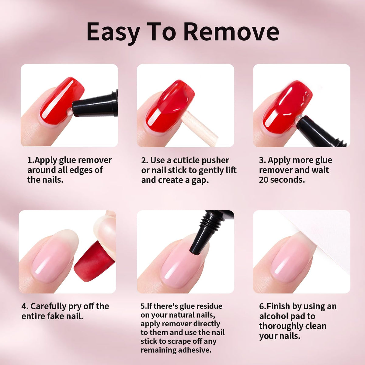 Bonitiva press-on nails worn in lifestyle setting for long wear