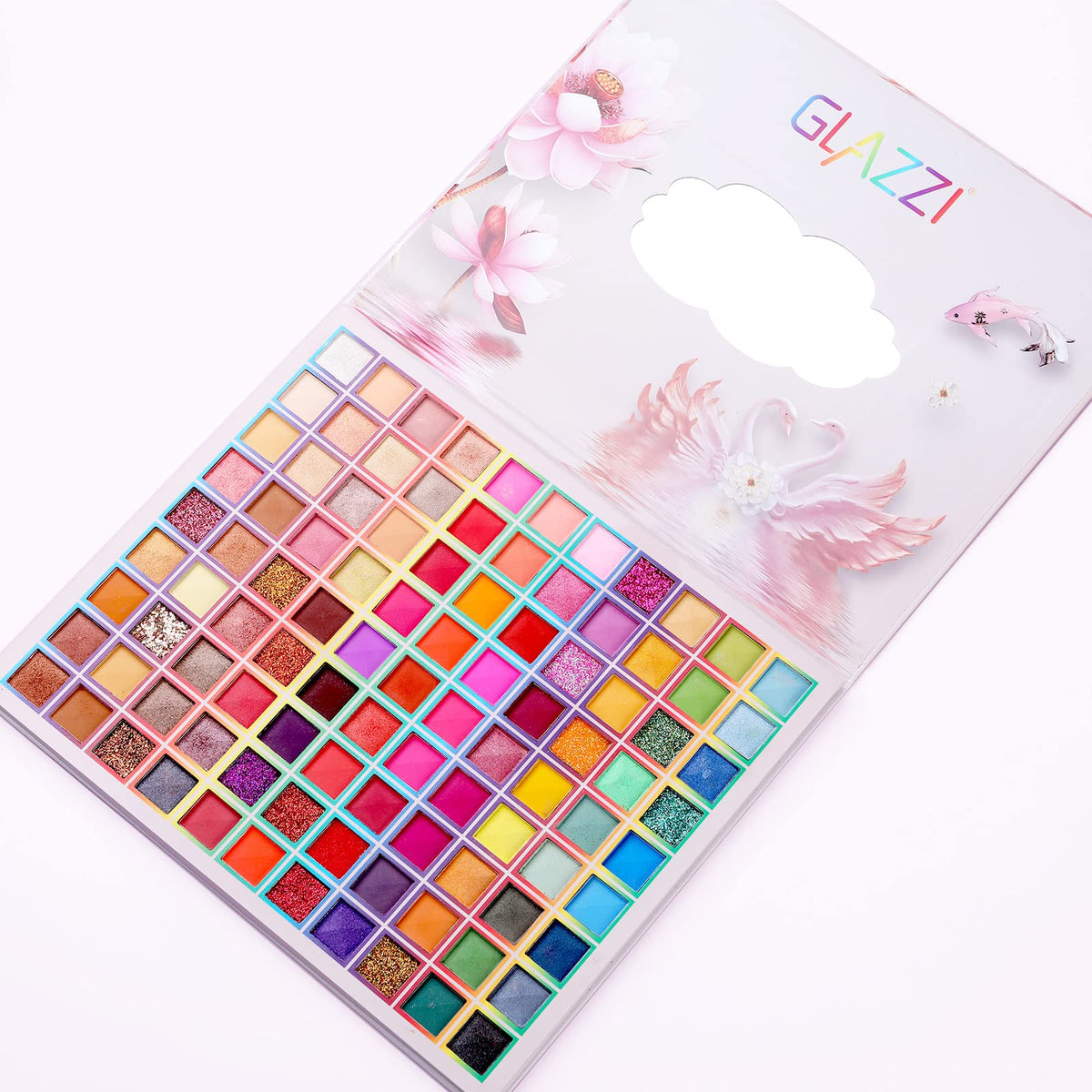 BONNIE CHOICE palette on vanity with brushes showing everyday styling possibilities
