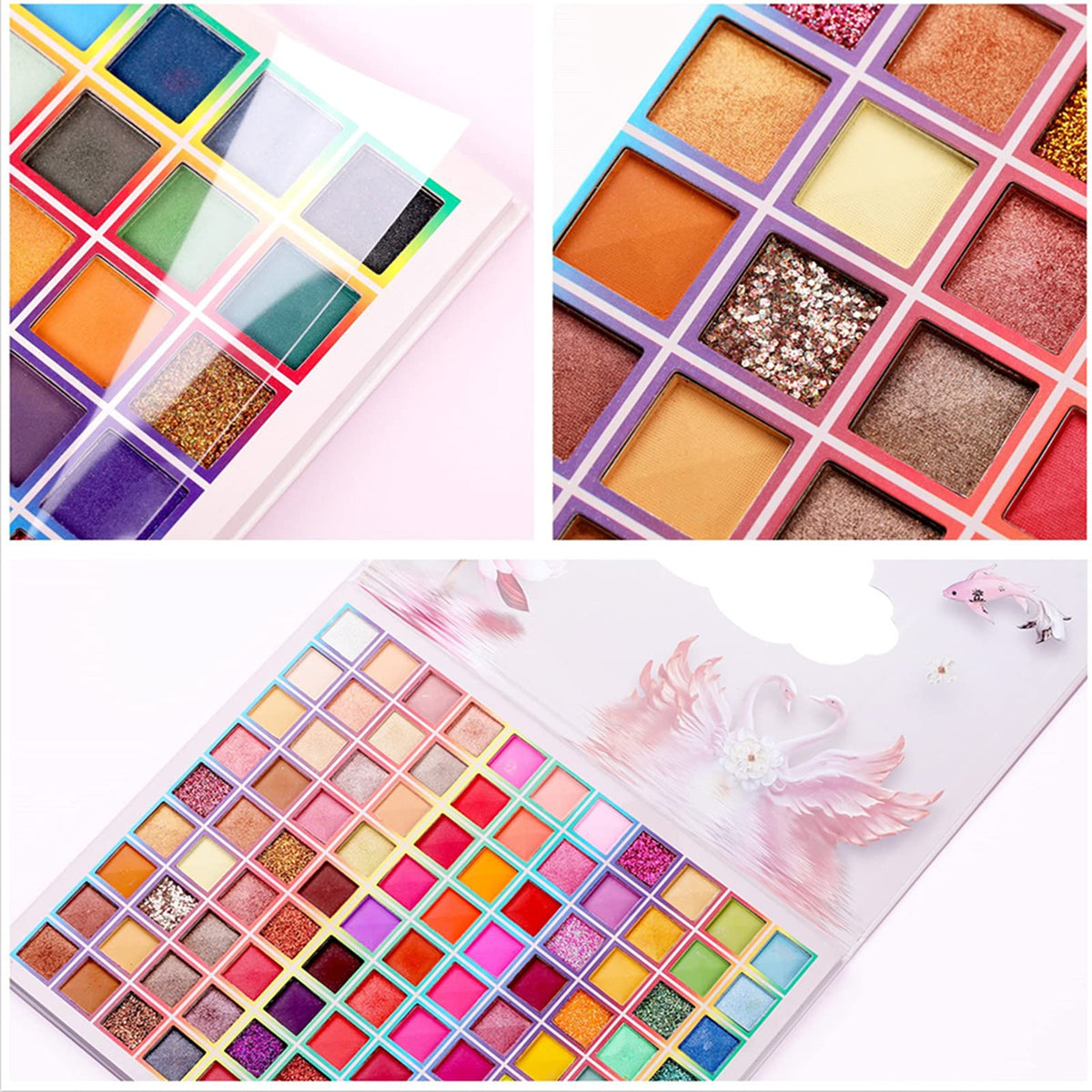 BONNIE CHOICE palette in hand showing size and travel-friendly convenience