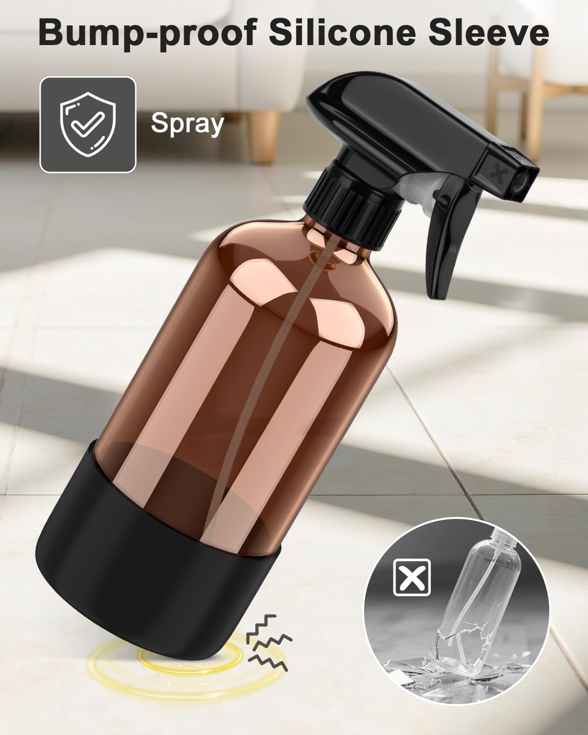 Bontip bottle held in hand illustrating ergonomic grip and easy everyday use benefit