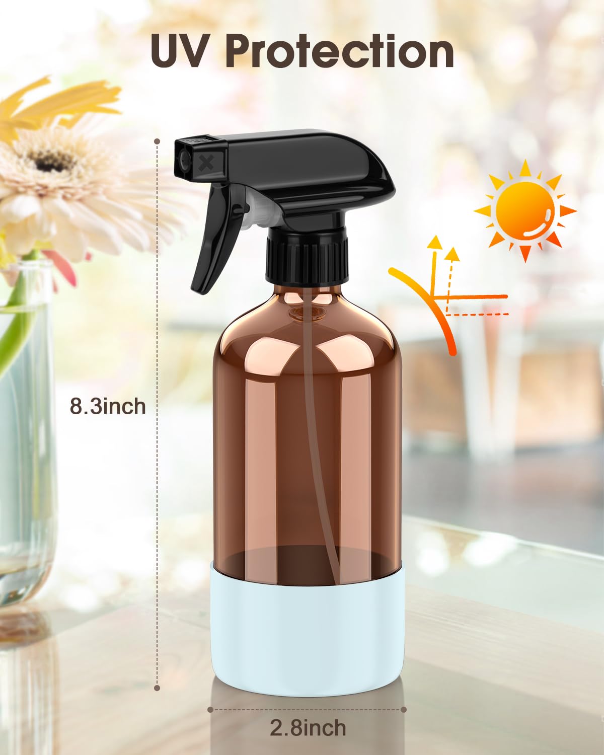 Bontip adjustable nozzle close-up showing spray settings for versatile use