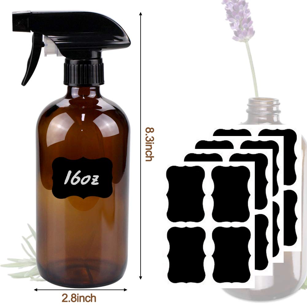 Bontip bottle held in hand to show 16 oz scale and refillable convenience