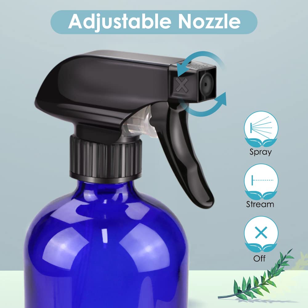 Bontip close-up of black trigger nozzle, highlights smooth adjustable spray