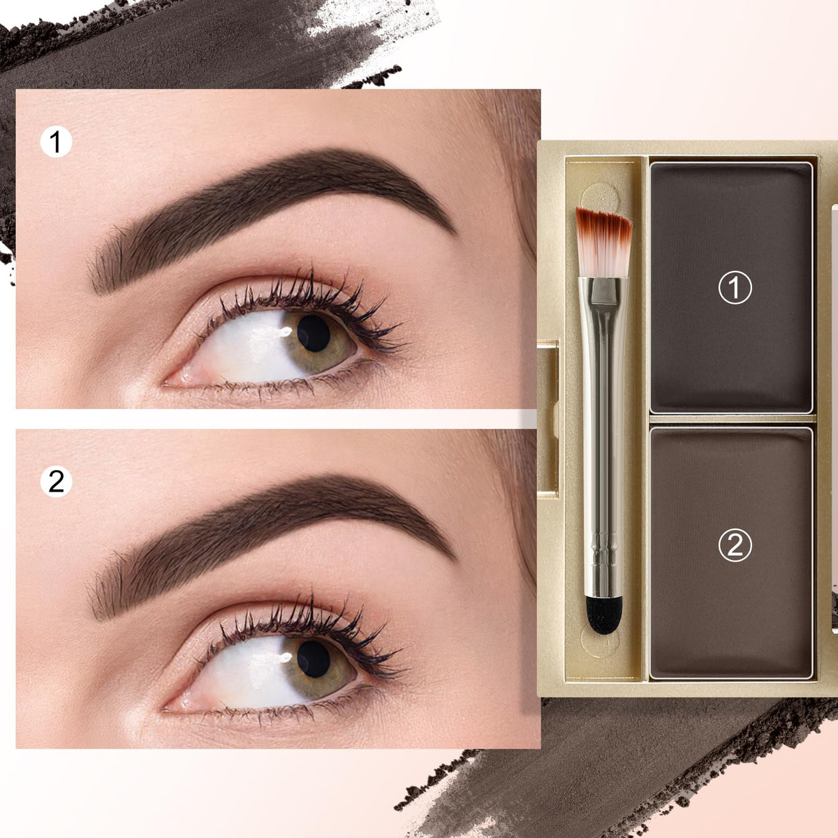 Boobeen brush and mirror detail highlighting tools for precise application
