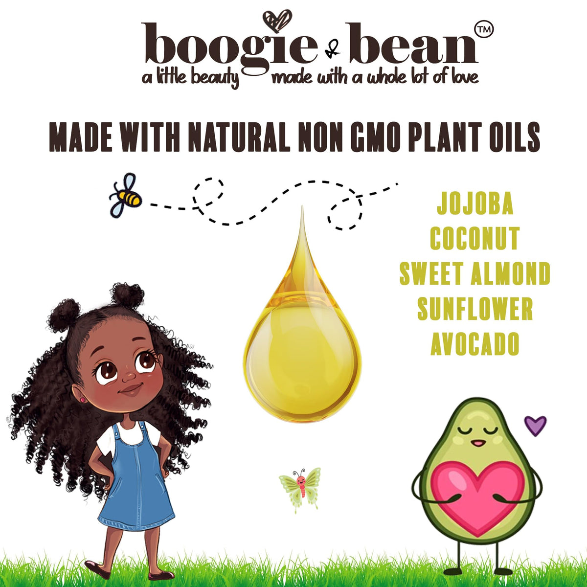 Boogie and Bean scalp massage on baby demonstrating soothing and nourishment