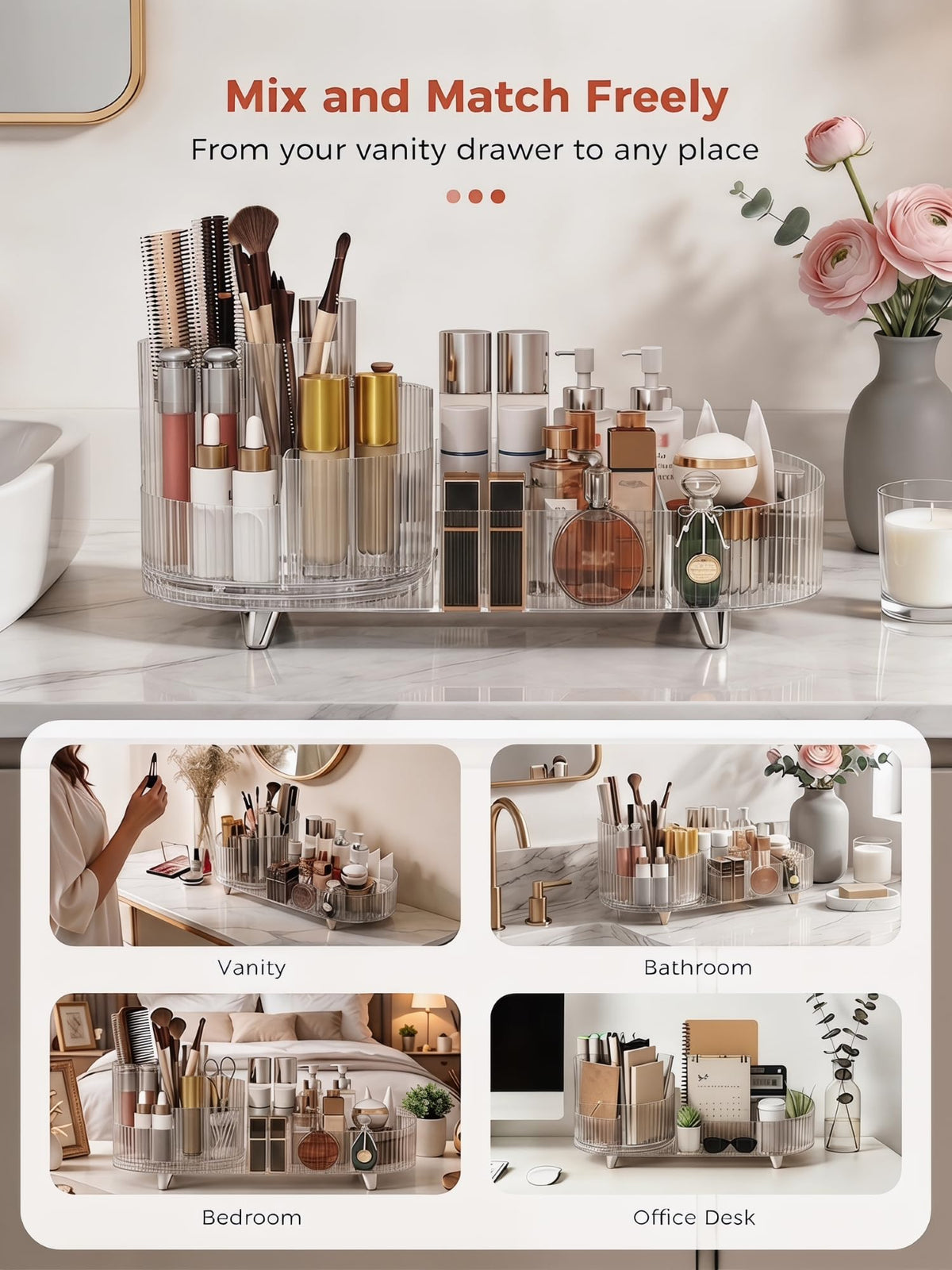 Booklov grouped color options to match decor and personalize storage