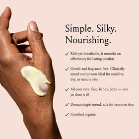 BOOM! by Cindy Joseph boomsilk application on hand demonstrates fast absorption benefit