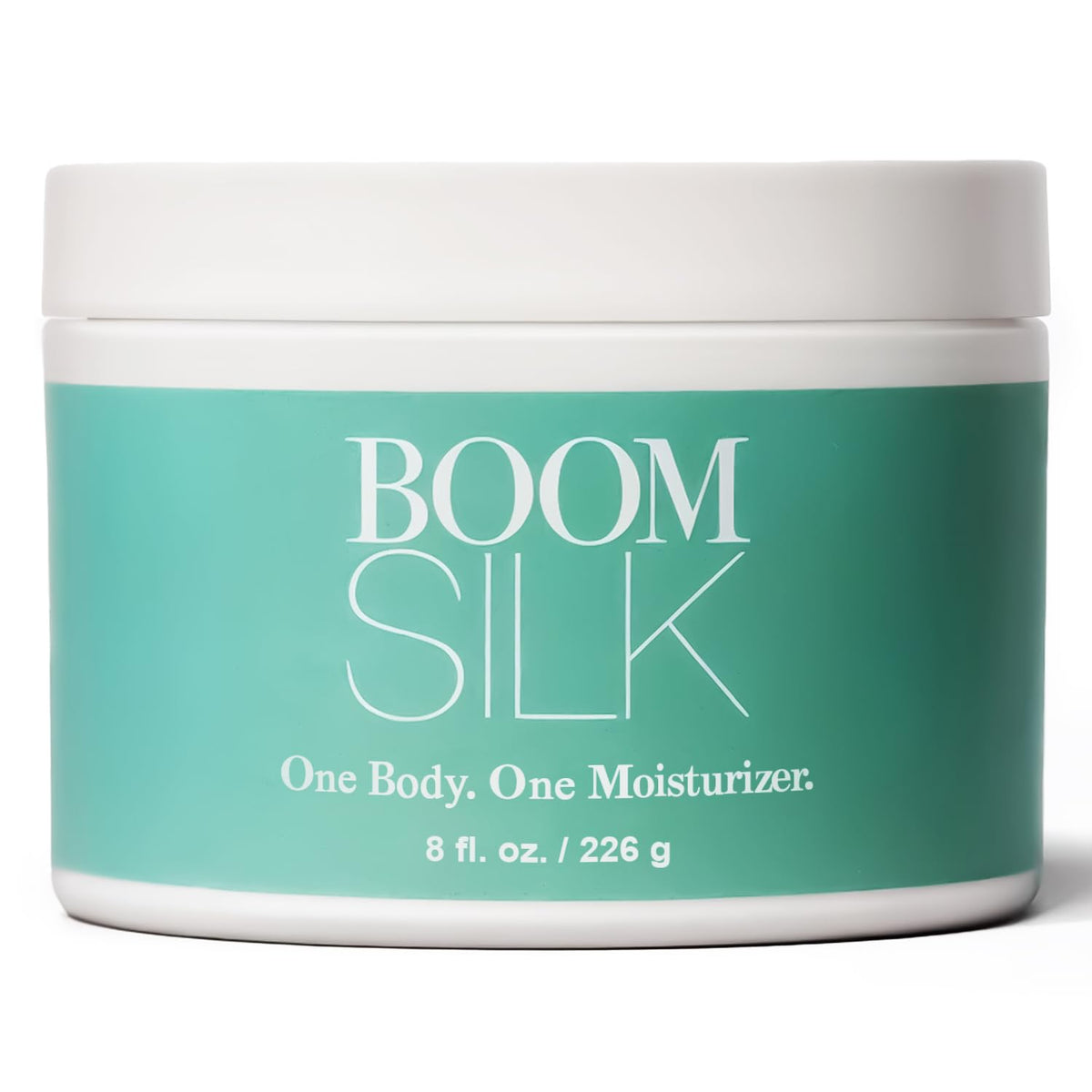 BOOM! by Cindy Joseph boomsilk front jar shows packaging and clear organic branding