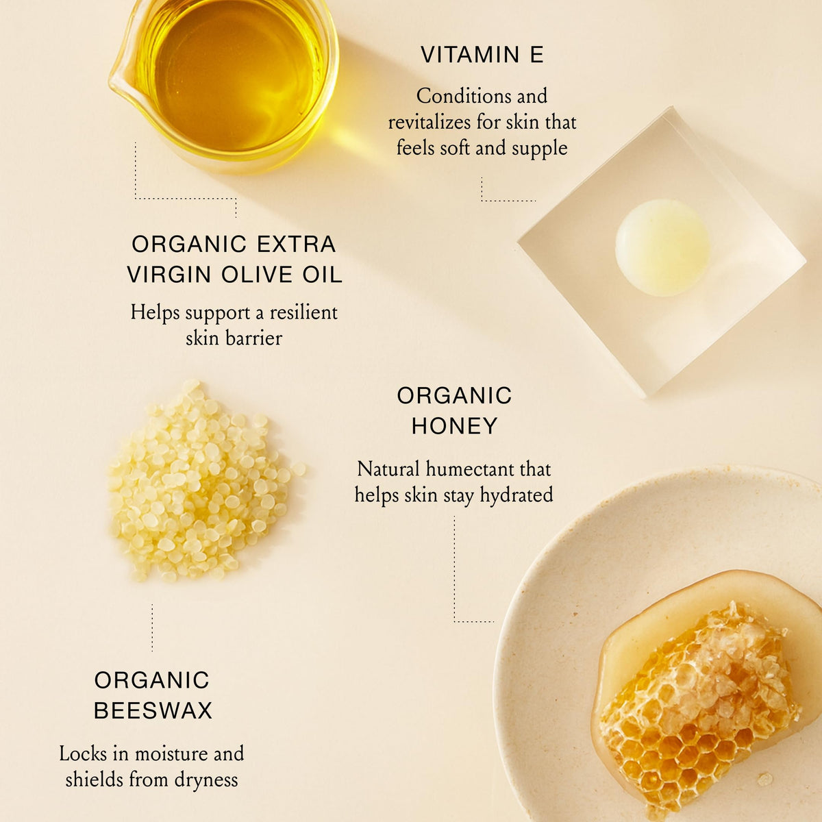 BOOM! by Cindy Joseph boomsilk ingredients label highlights five pure components