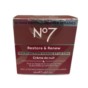 Boots No7 cream on hand being smoothed in, showing fast absorption benefit