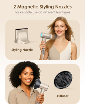 Bopcal hair dryer diffuser attachment enhancing curls and reducing frizz benefit