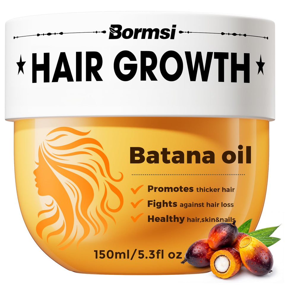 BORMSI bottle front view showing label and 5.3 oz size, promotes natural nourishment