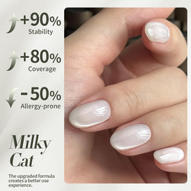 born pretty magnet held over nail to form cat-eye showing creative control benefit