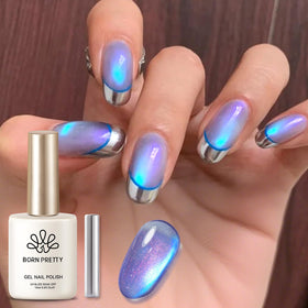 BORN PRETTY brush with gel texture showing smooth application advantage