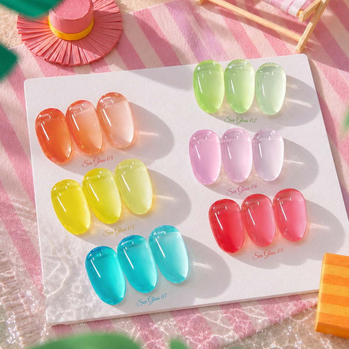Born Pretty color swatches on arm strip showing layering versatility and subtle translucency