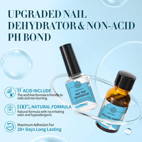 BORN PRETTY transparent dehydrator bottle close-up removing nail oils