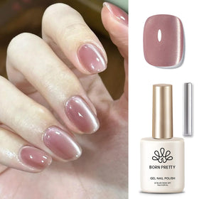 Born Pretty finished manicure lifestyle photo highlighting reflective shimmer