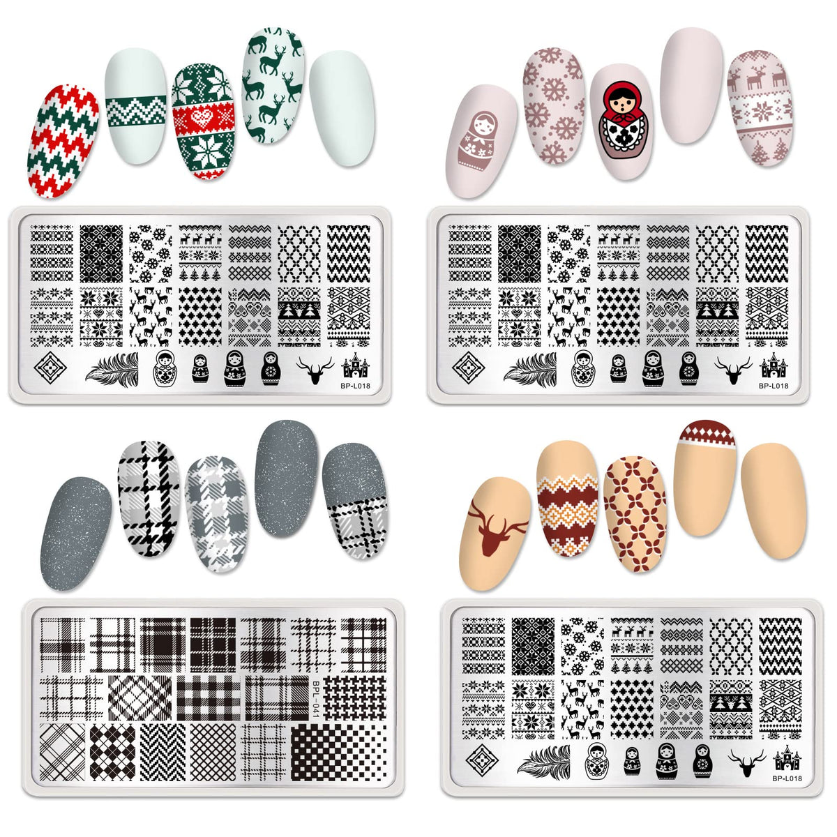Born Pretty floral and lace motif closeup for delicate nail accents