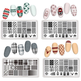 Born Pretty floral and lace motif closeup for delicate nail accents