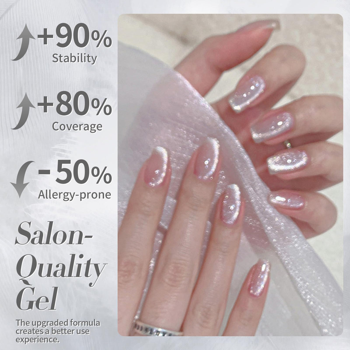 Born Pretty polish curing under LED lamp for fast durable gel manicure