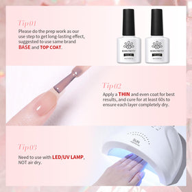 BORN PRETTY lifestyle desk shot with polished nails demonstrating natural everyday elegance