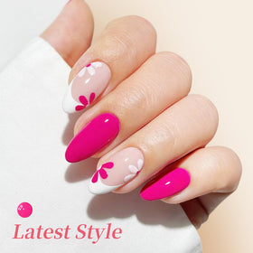 Born Pretty neon on model hands showing vibrant results for eye-catching manicures