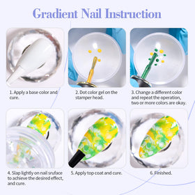 Born Pretty flatlay of all kit contents for quick identification and use