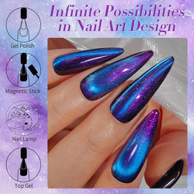 BORN PRETTY product with magnet tool highlighting pattern-creation tool