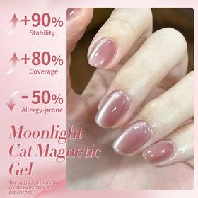 Born Pretty application in salon under lamp producing cured glossy shine