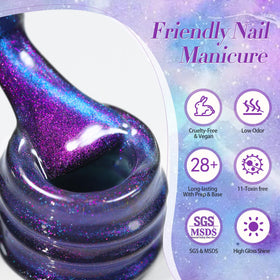 BORN PRETTY 15ml bottle beside coin showing compact travel-friendly size