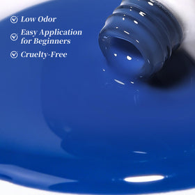 Born Pretty bottle held in hand to show size and 7ml scale for travel